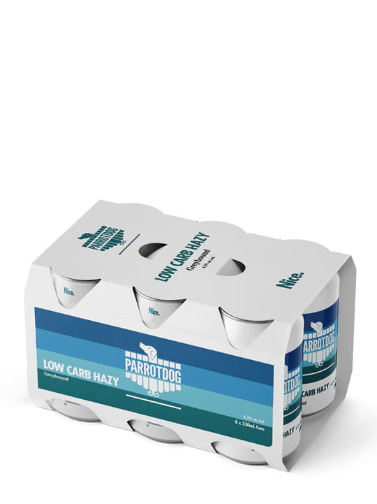 Parrotdog Greyhound Low Carb Hazy 6x330ml Cans