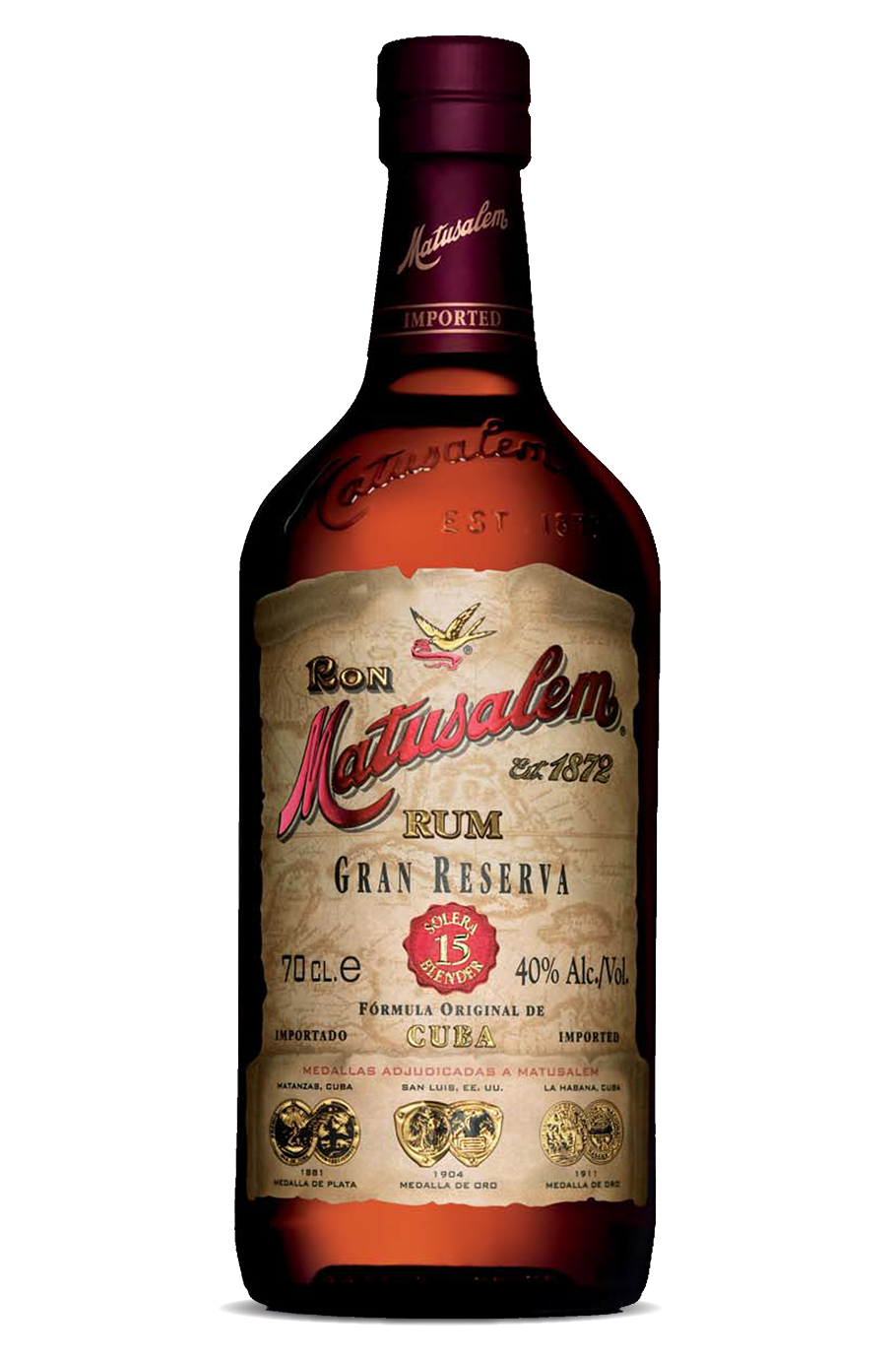 Matusalem Rum Gran Reserva 15 40% 700ml - Liquor Library