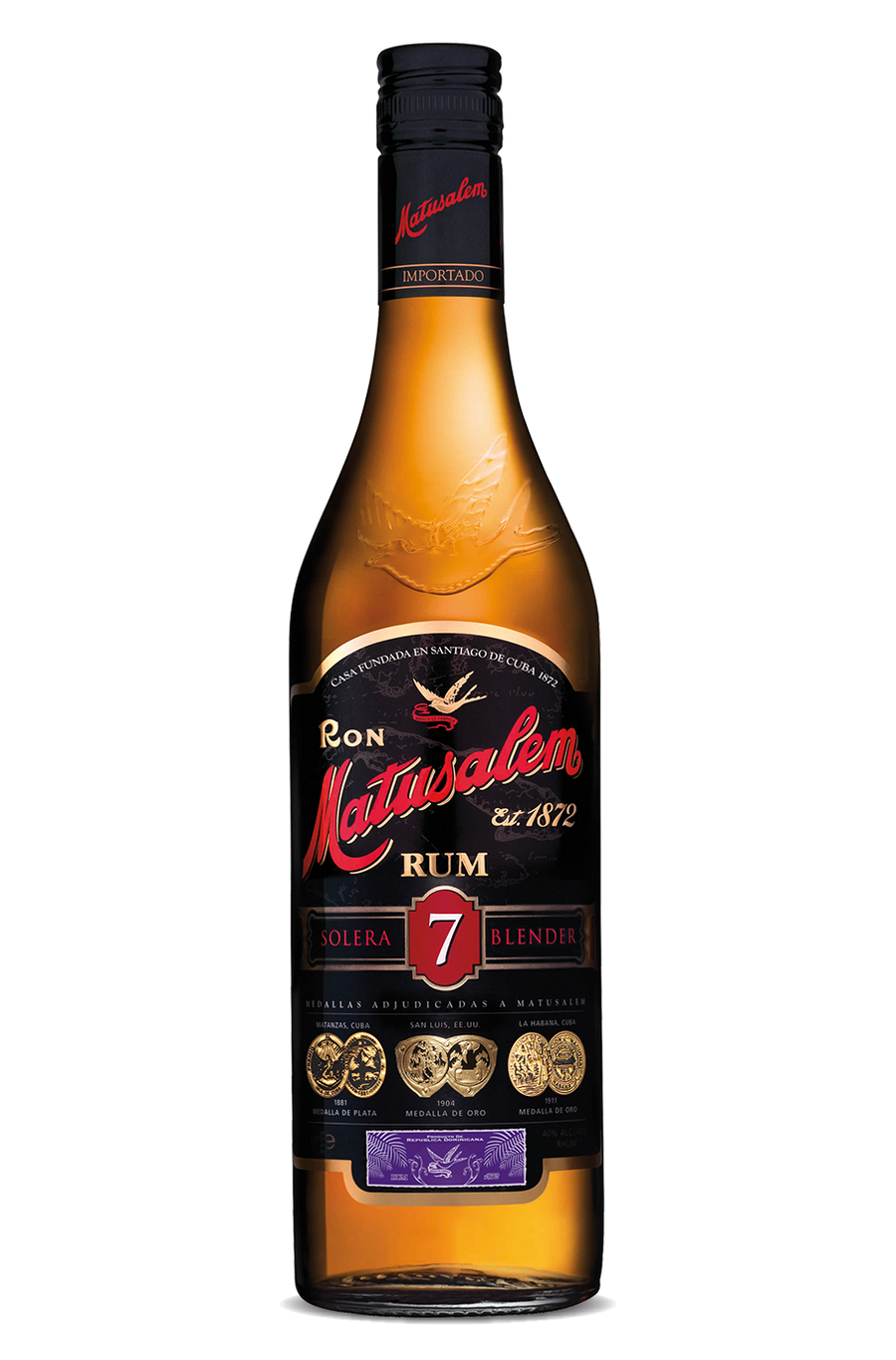 Matusalem Rum Solera 7 YO 40% 700ml - Liquor Library