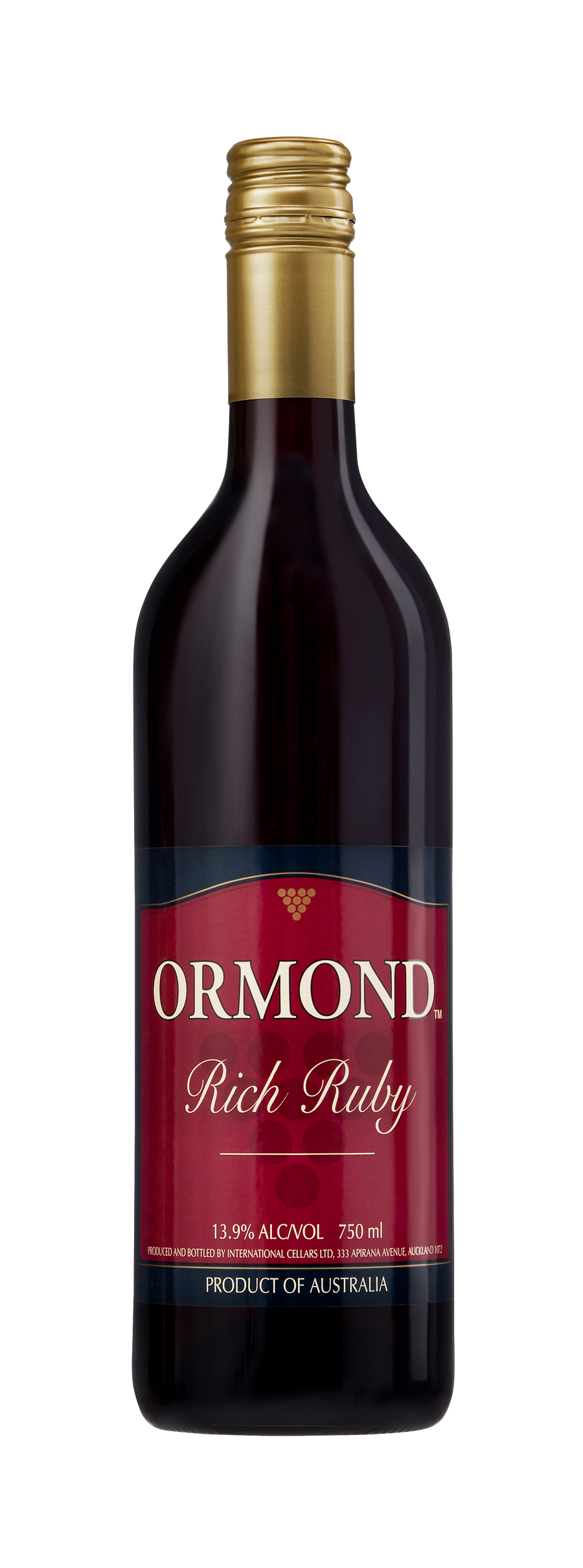 Ormond Rich Ruby 750ml - Liquor Library