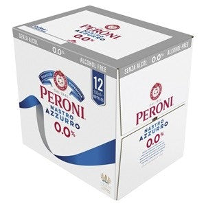 Peroni Nastro 0% 12pk Bottles