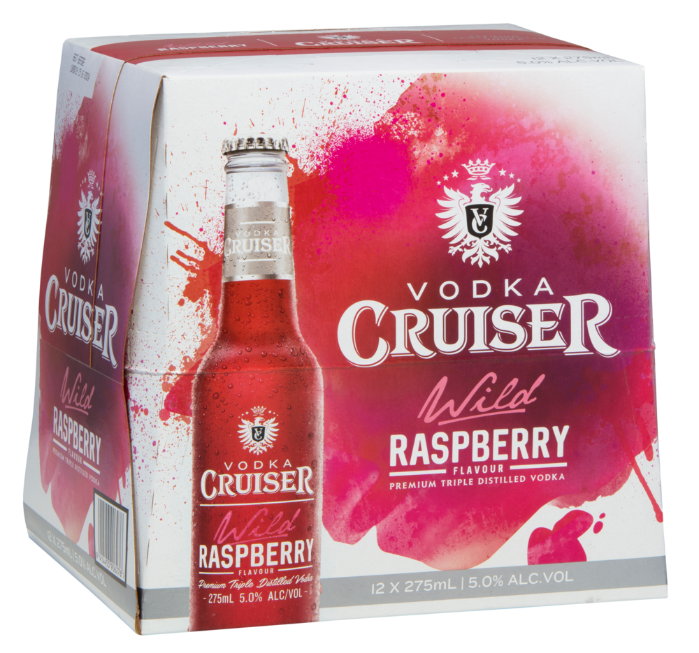 Cruiser Raspberry 12x275ml Bt