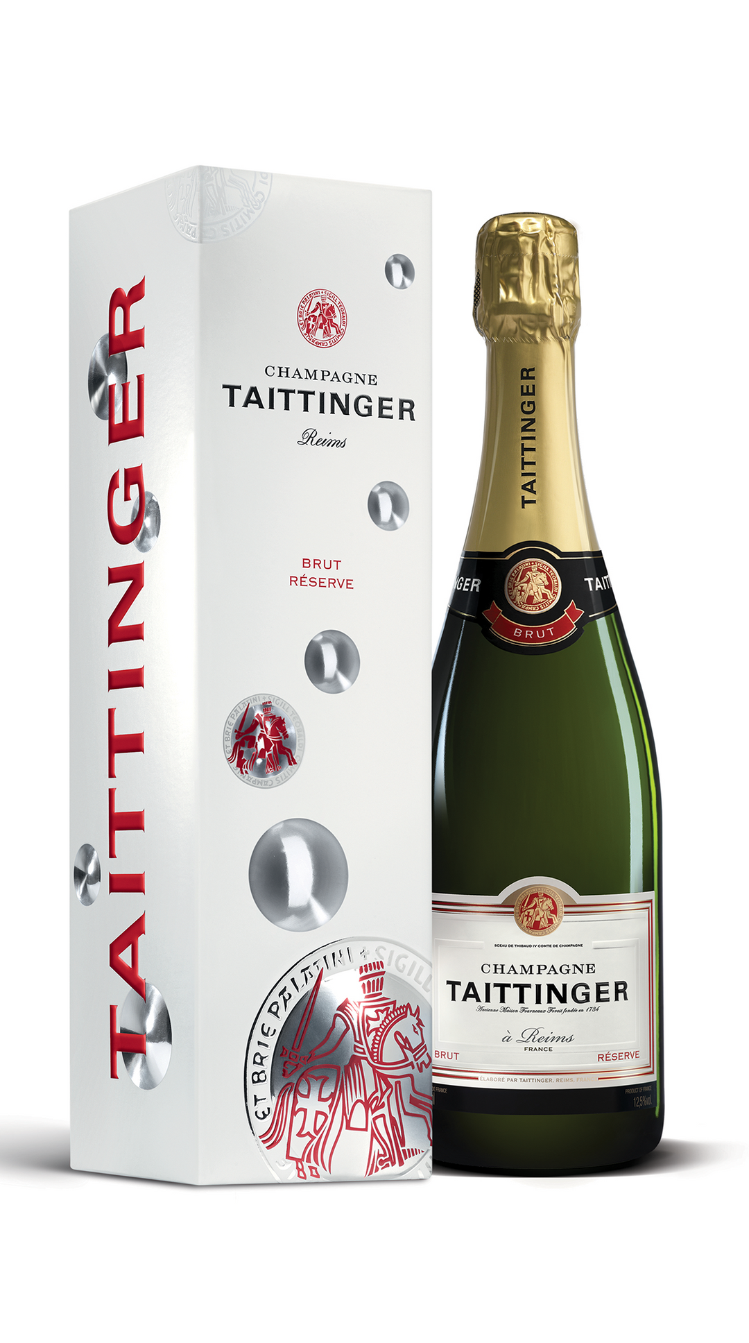 Taittinger Brut Reserve With Gift Box NV