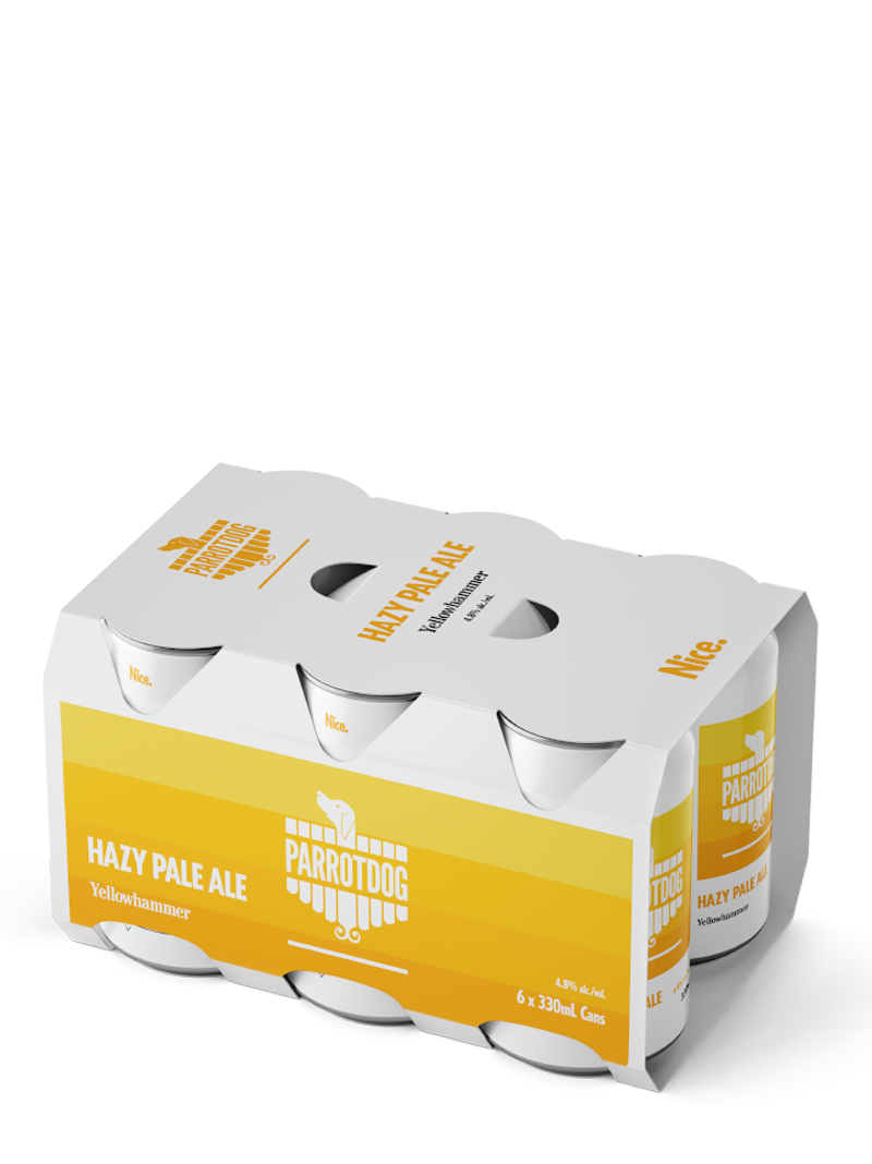 Parrotdog Yellowhammer Hazy Pale Ale 6x330ml Cans