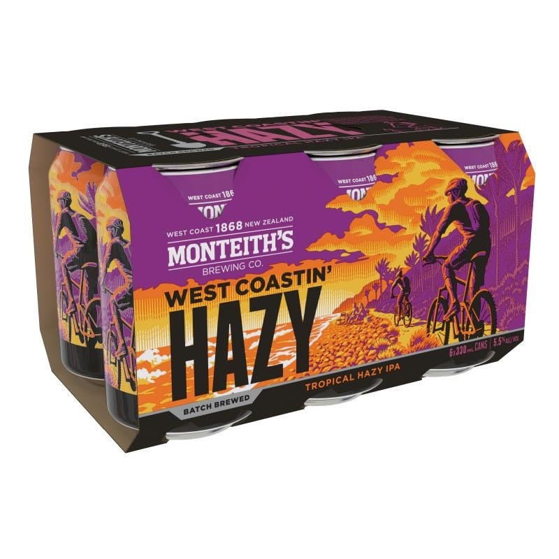 Monteiths West Coastin 6x330C