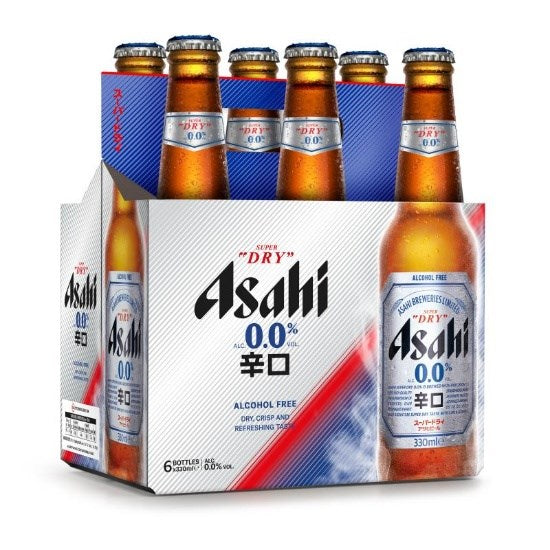 Asahi Super Dry 0.0% 6x330B