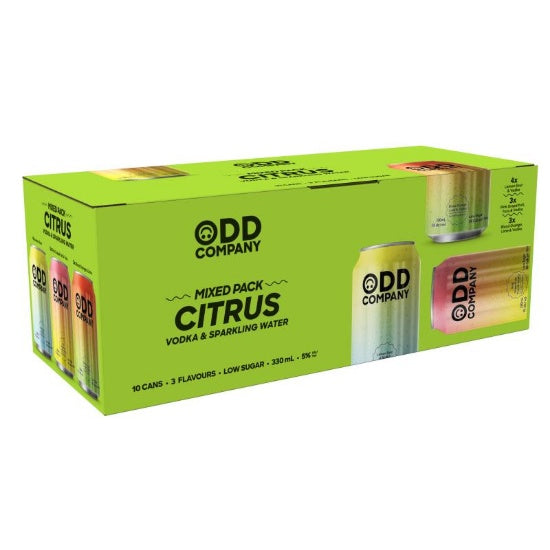 Odd Com Mixed Citrus 10pk Cans