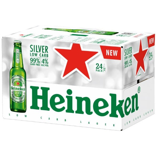 Heineken Silver LC 24x330 Bottles