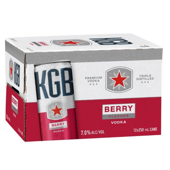 KGB Berry 7% 12pk Cans