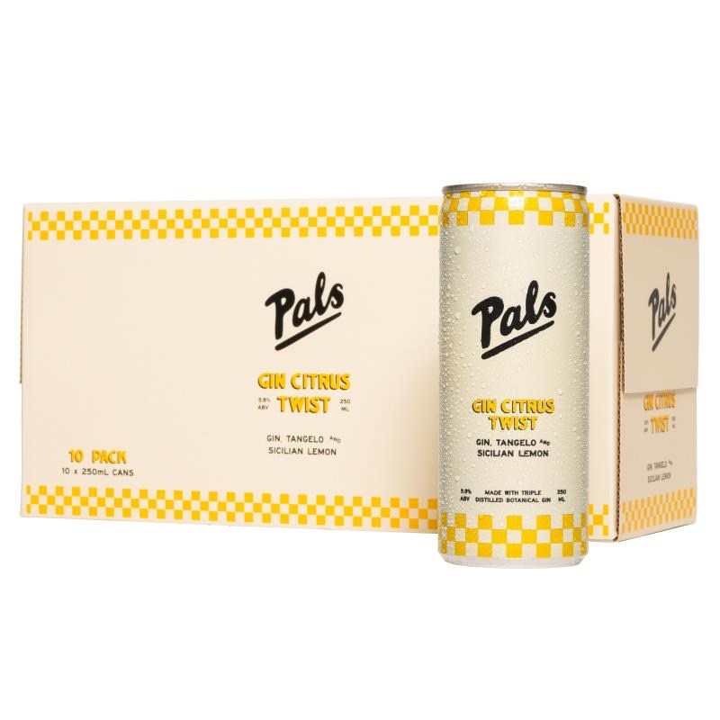 Pals Gin Twist 12x250ml