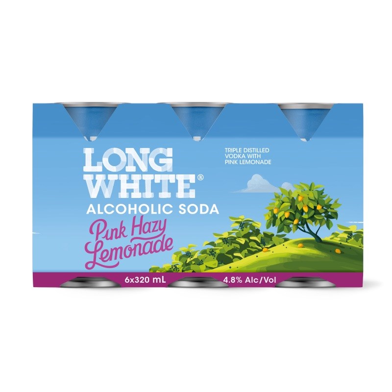 Long White Pink Hazy 6x320C