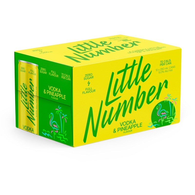 Little Number Pineaple 12x250C