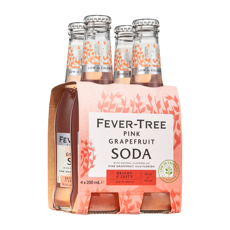 Fever Tree Pink Grapefr 4x200B