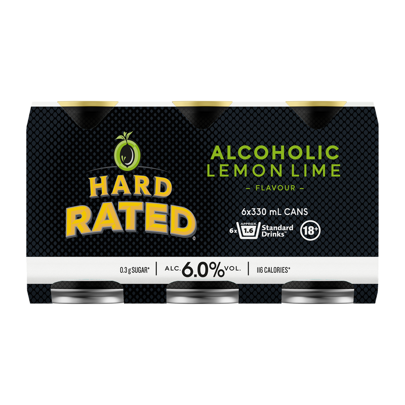 Hard Rated Lemon Lime 6x330C