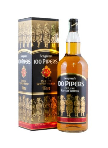 100 Pipers Scotch  Whisky 1ltr - Liquor Library