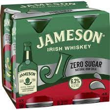 Jameson Raw Cola Zero 4x375C