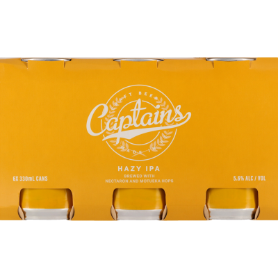 Captains Hazy IPA 6x330C