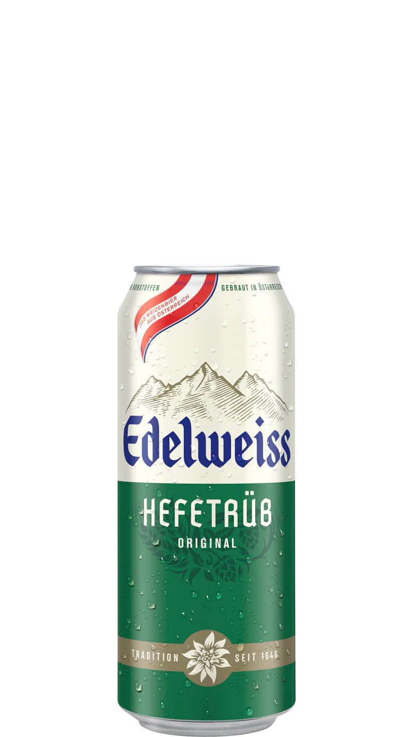 Edelweiss Wheat Bier 5.1% 500ml Can