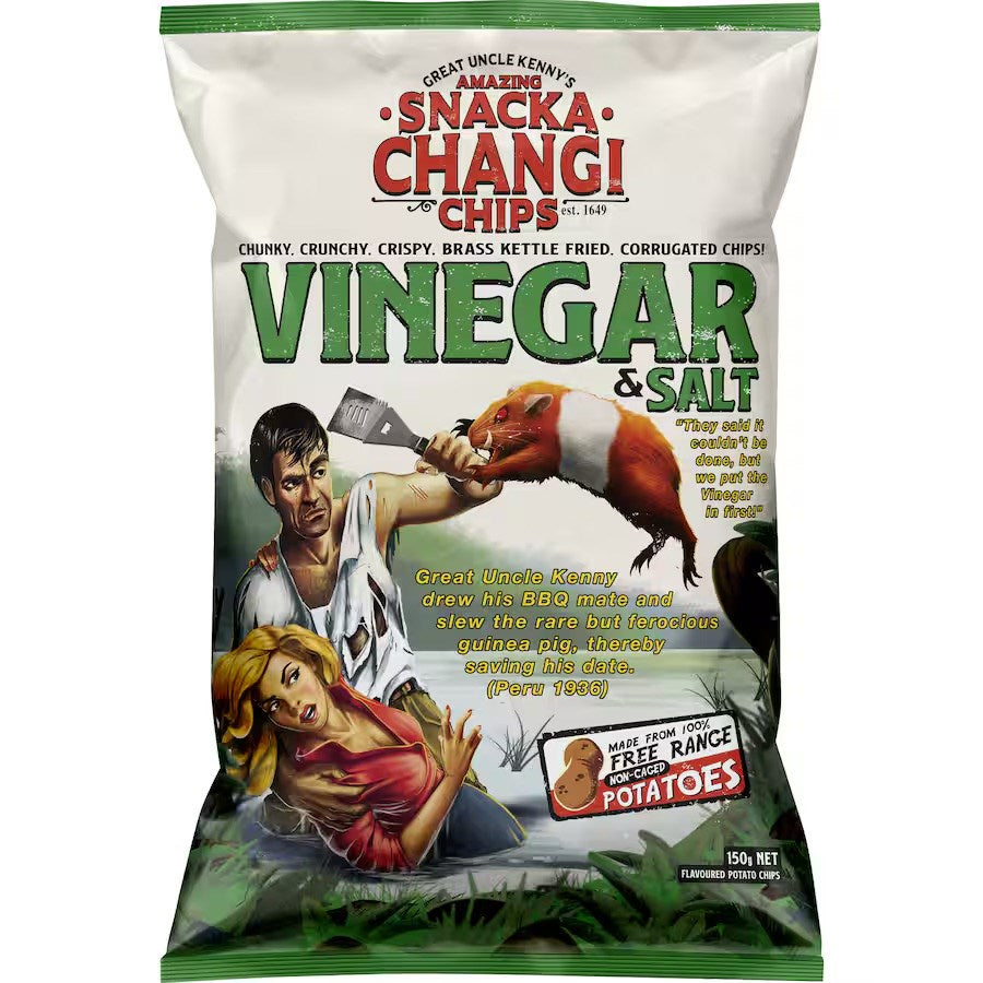 Snackachangi Vinegar Chips 150g