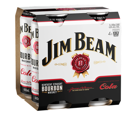 JB Cola 4x440ml Cans - Liquor Library