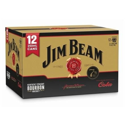 Jim Beam 7% Gold 12x250C