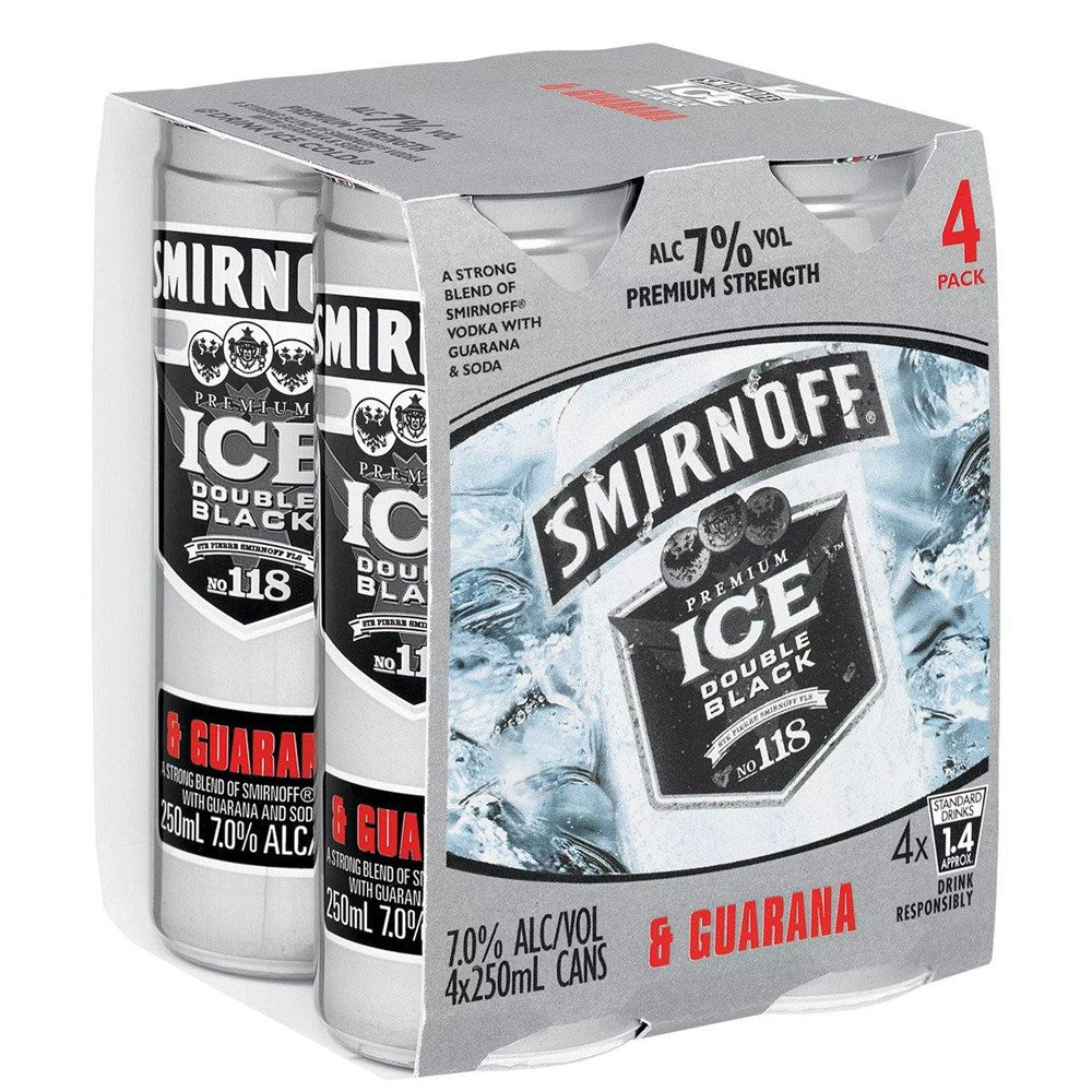 Smirnoff Guarana 4x250ml Can