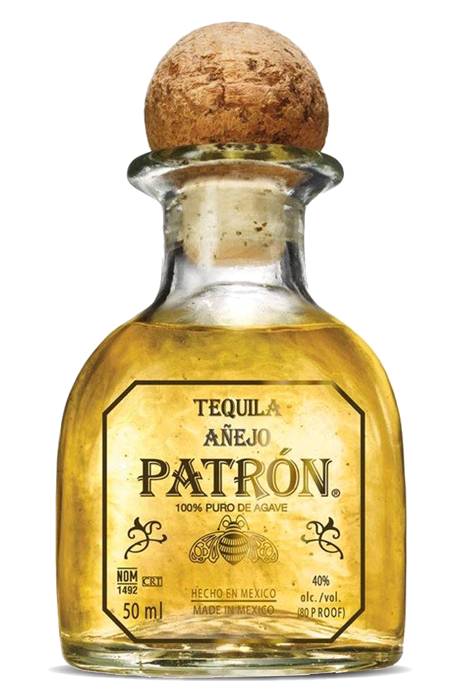 Patron Anejo 40% 50ml - Liquor Library