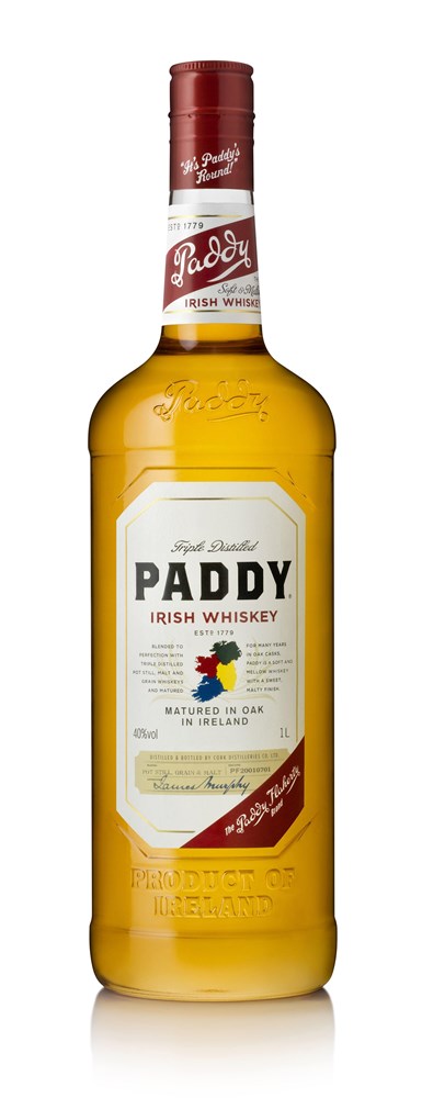 Paddy Irish Whisky 1Ltr - Liquor Library