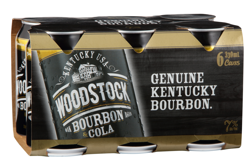 Woodstock 7% 6x330ml Cans