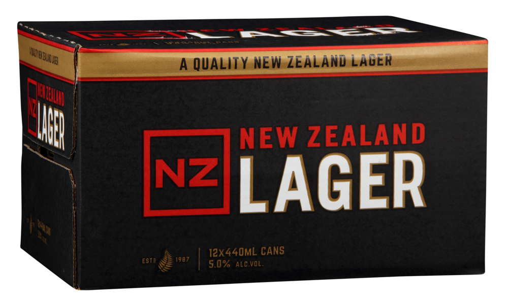 NZ Lager 1x440ml Can