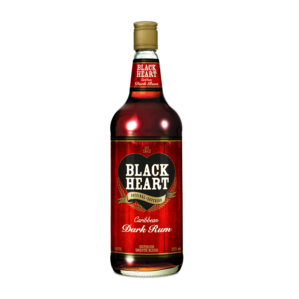 Black Heart Rum 1L