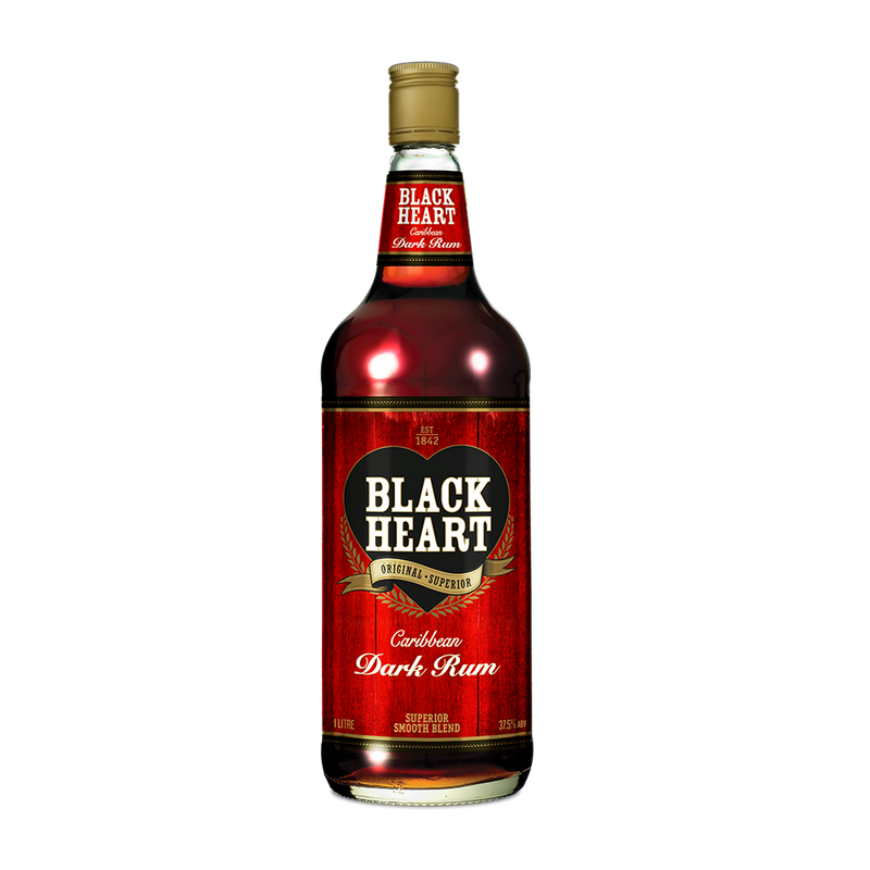 Black Heart Rum 1L