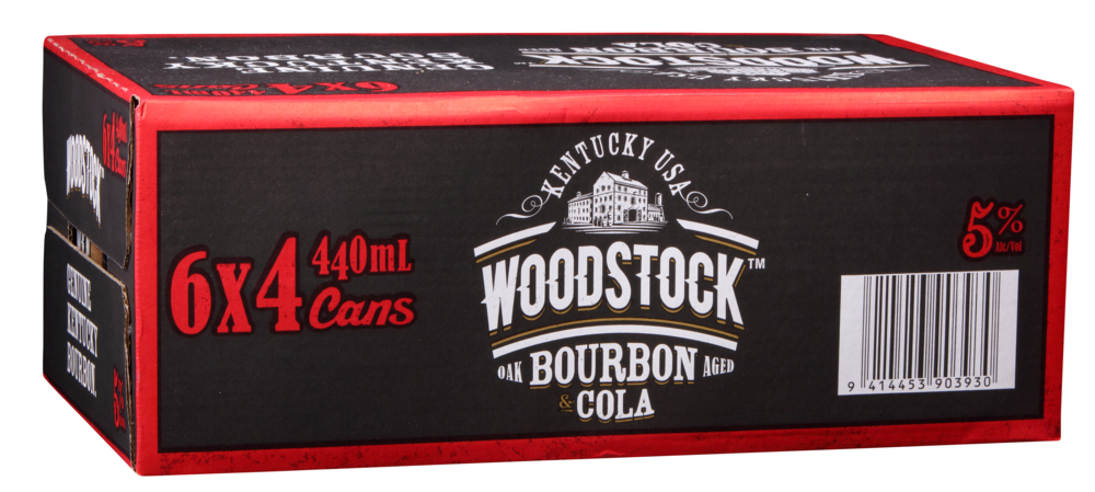 Woodstock 4.8% 4x440ml Cans