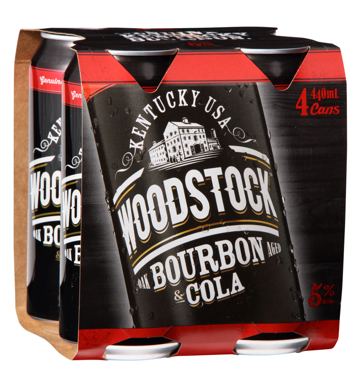 Woodstock 4.8% 4x440ml Cans