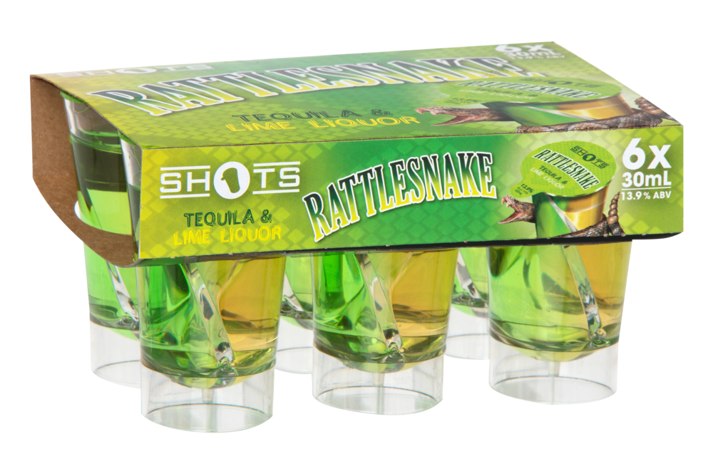 Shots Rattlesnake 6x30ml
