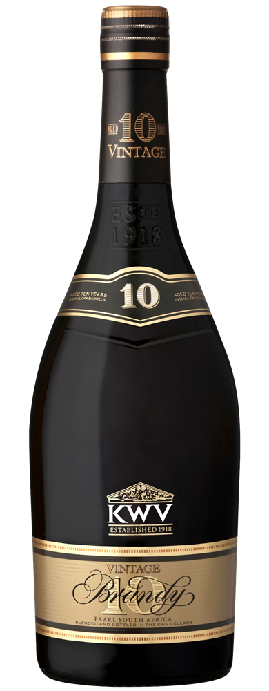 KWV Brandy 10YO 750mL - Liquor Library