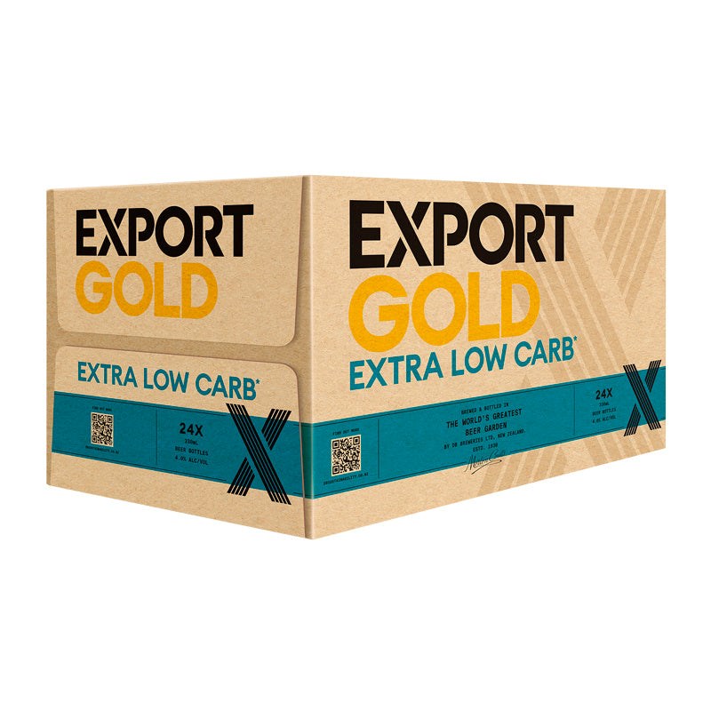 Export Gold EL Carb 24x330ml b - Liquor Library