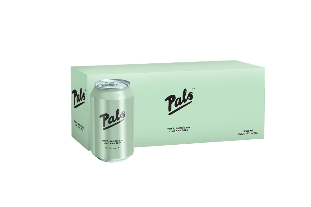 Pals Vodka Lime Soda 10x330C