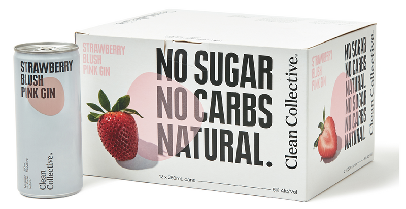 Clean Co Pink Gin 12x250C