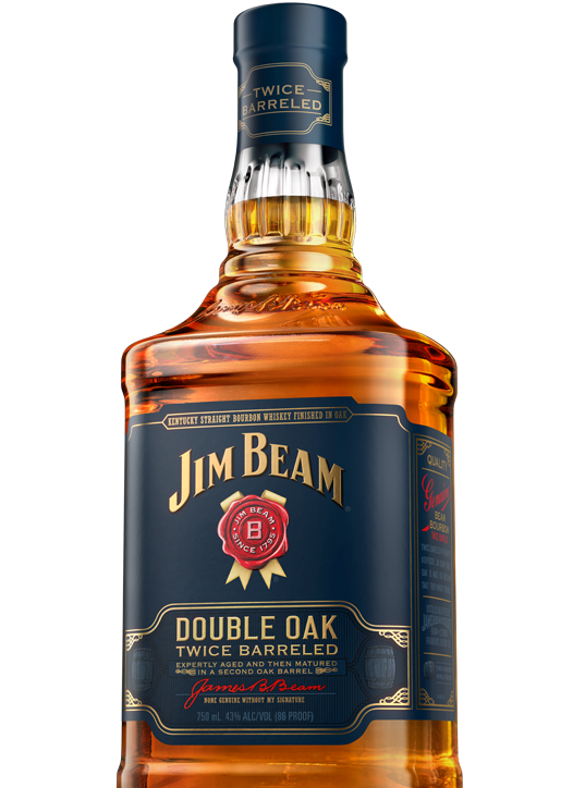 Jim Beam Double Oak 1L - Liquor Library