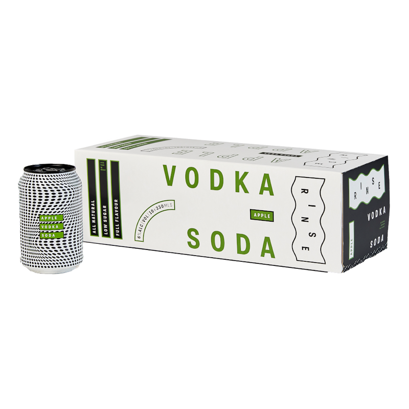 Rinse Apple 10x330ml Cans - Liquor Library