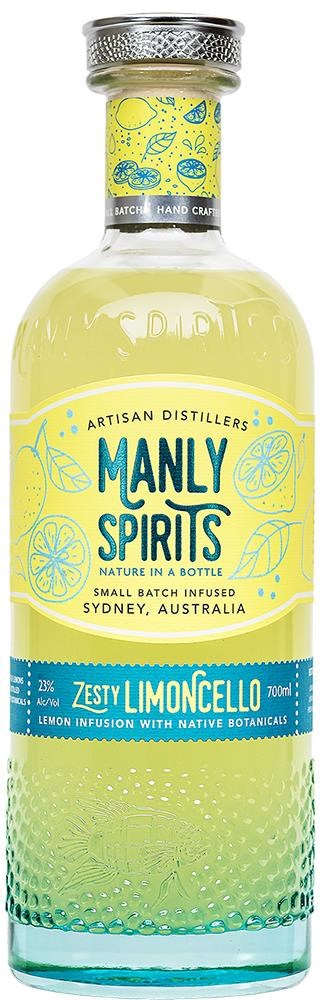 Manly Zesty Limoncello 700ml - Liquor Library