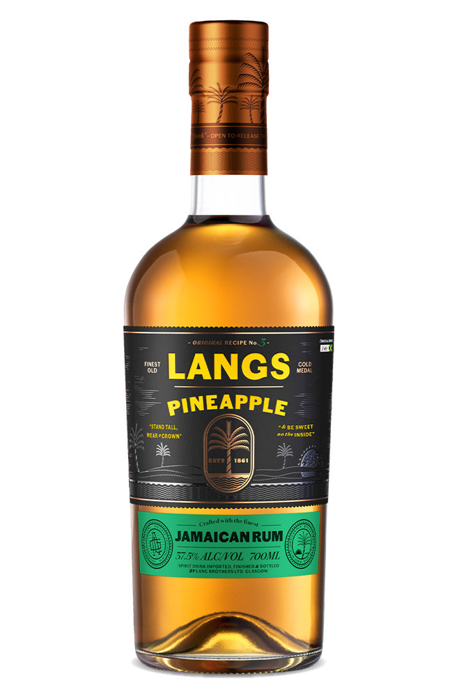 Langs Pineapple Rum 700ml - Liquor Library
