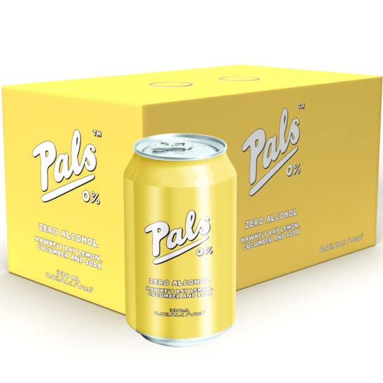 Pals 0% Gin Cucum 6x330 Cans - Liquor Library