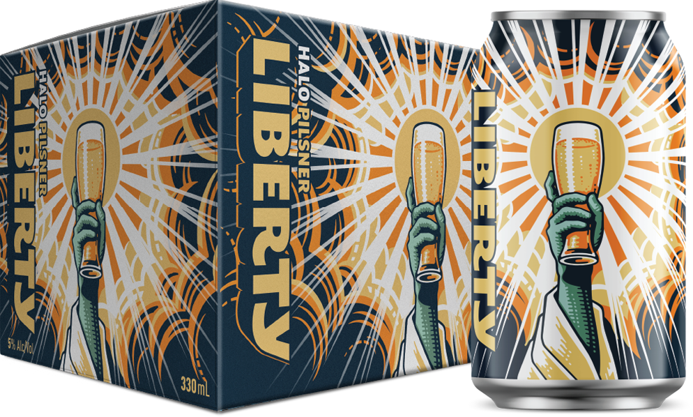 Liberty Halo Pilsner 6x330C