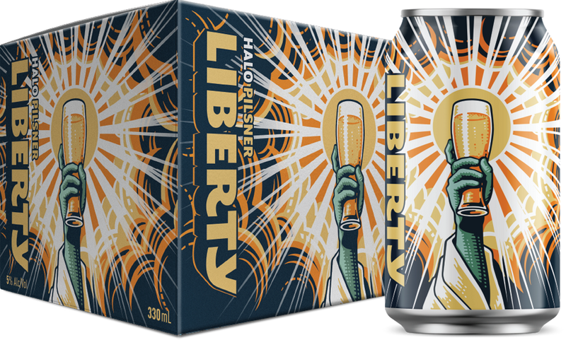 Liberty Halo Pilsner 6x330C