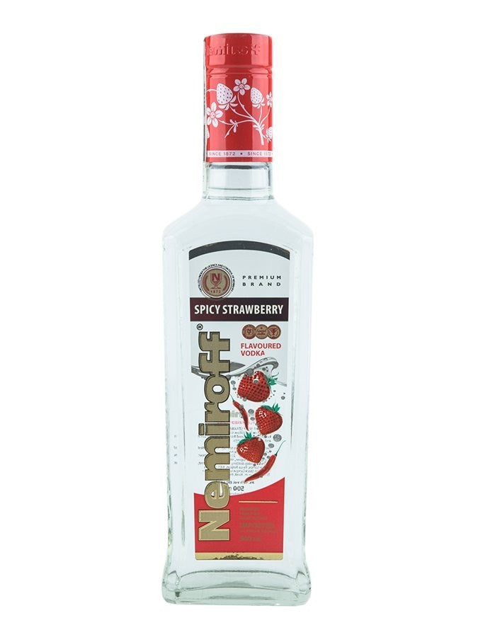 Nemiroff Strawberry vodka 700 - Liquor Library