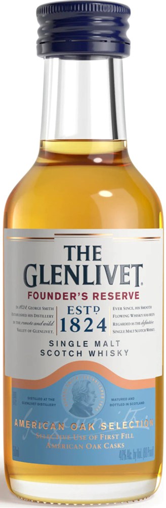 Glenlivet  Founders 50ml - Liquor Library