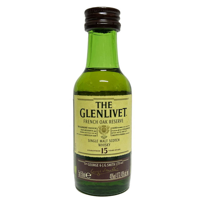 Glenlivet 15yrs 50ml - Liquor Library