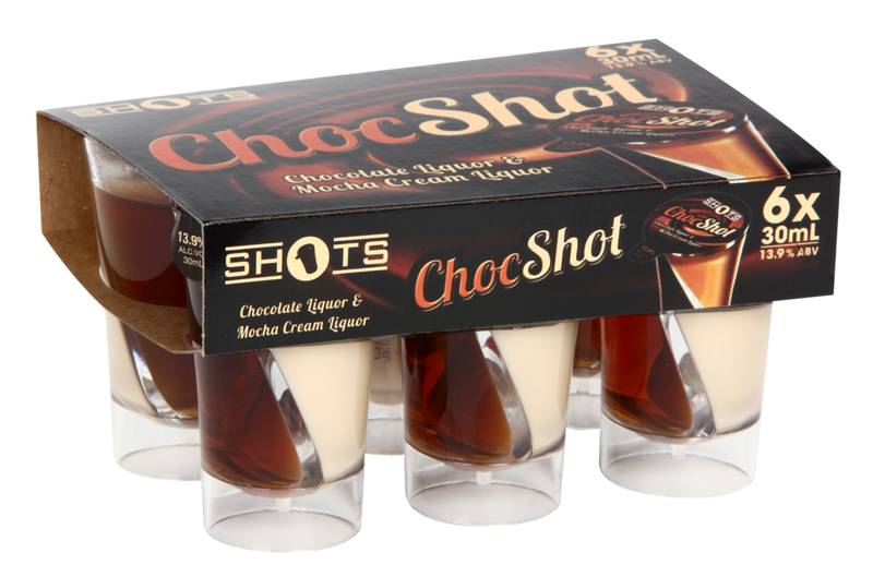Shots Choc Shot 6pk - Liquor Library